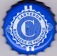 CAPSULE DE BIERE "CARTERON" - BRASSERIE ARTISANALE DE PROVENCE - "LA TROP" -