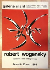 ROBERT WOGENSKY 1985 AFFICHE