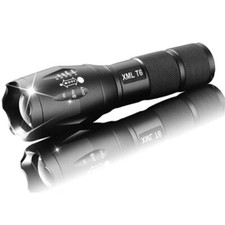 Lampe Torche LED Torch XML-T6  🔥 PUISSANTE Sport Velo Camping Pêche Militaire