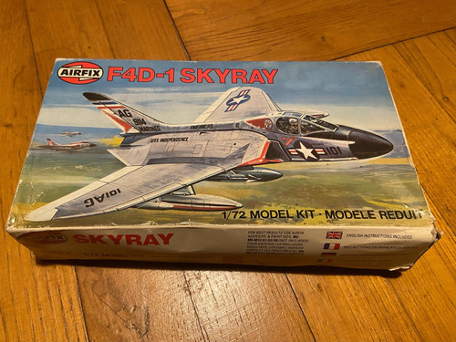 Airfix f4d 1 skyray - airfix, 1/72