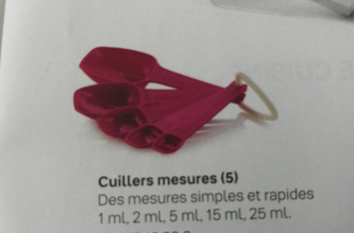 Petites cuillers mesures - ,