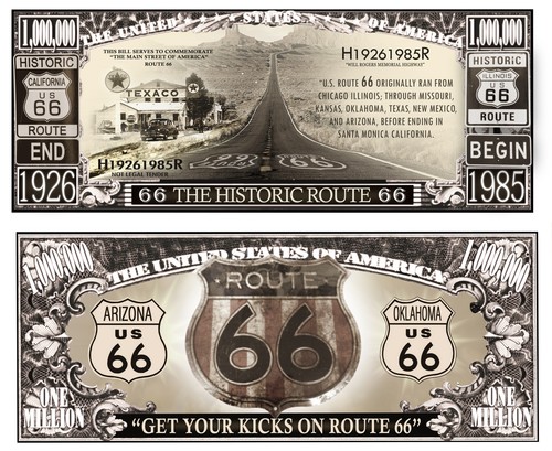 Route billet million dollar - route,