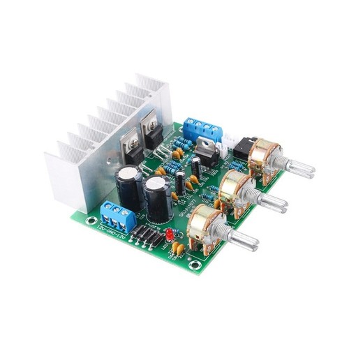 Ampli audio double - canal, pour