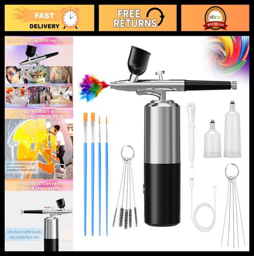 Wireless airbrush kit - wireless, with