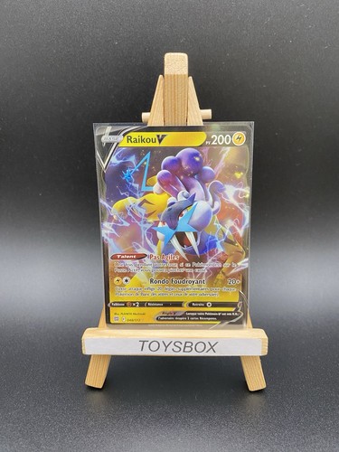 Carte pokémon raikou - raikou, v