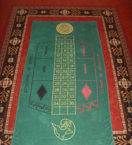 Ancienne serviette bain - de,