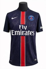 PSG 2014 2015 TEAM SIGNED