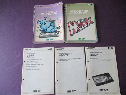 Livrets sony ordinateur - livrets,