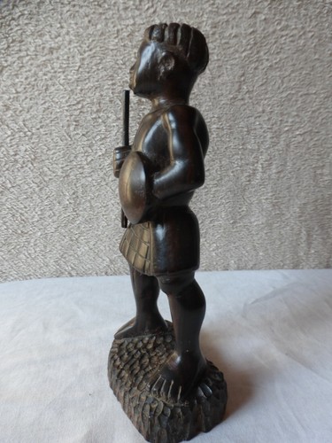 Ancienne statuette africaine - statuette,