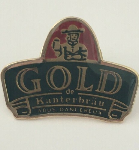 Pin bière gold kanterbrau - bière,