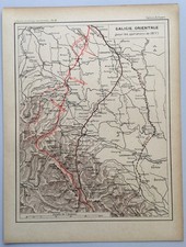 Carte géographique Guerre