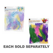 Décoration de plumes de dinde