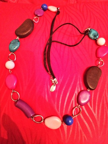 Collier sautoir perles - bb,