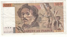 (FR1) 100 FRANCS DELACROIX