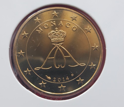 Monaco 2014 centimes euro - monaco, d'euro