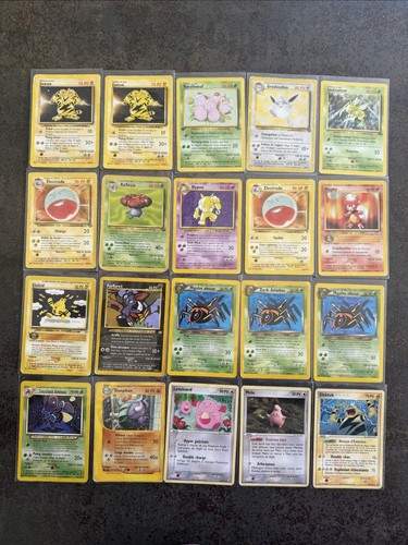 Cartes pokémon vintage en - cartes,
