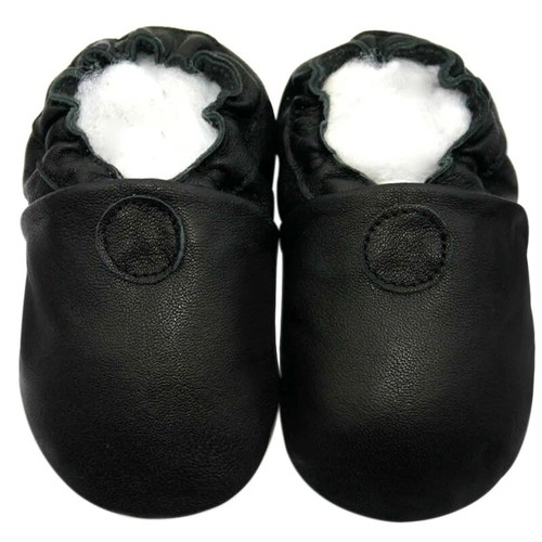 Chaussons cuir souple - en,