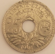 Monnaie 25 centimes LINDAUER