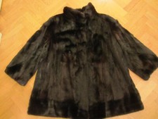 MANTEAU EN FOURRURE VISON VINTAGE 1960 