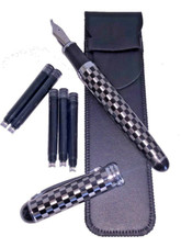 STYLO PLUME DAMIER