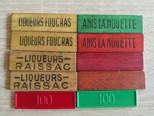 10 Jetons de Belote  4 Foucras