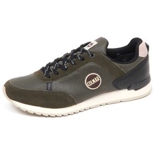 E7486 sneaker uomo green/black