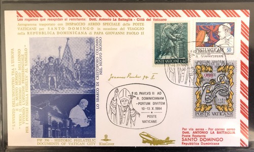 Fdc vatican pope john - vatican,, «