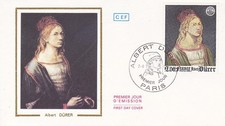 Enveloppe 1er jour Tableau Albert Dürer Peintre 1980 CEF