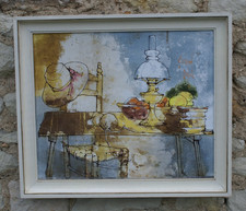 Nature Morte Huile sur toile de Bernard Dufour  1922/2016