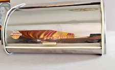 Boite a pain chromé marque ARossignol vintage a accrocher ou a poser  ventilée 