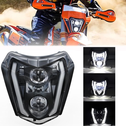 Phare moto led feux - phare,