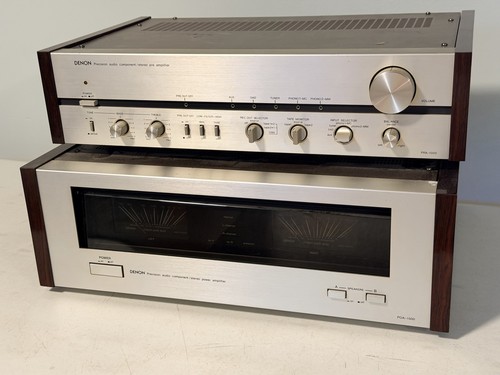 Two vintage denon - two,