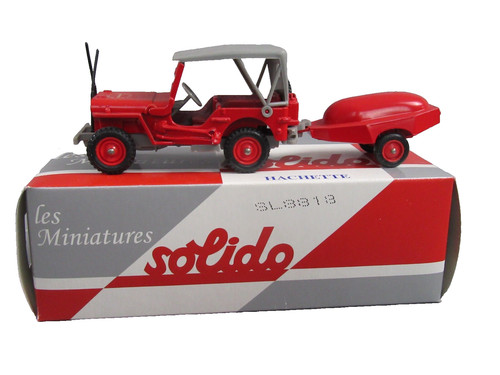 Jeep willys pompiers moto - pompiers,