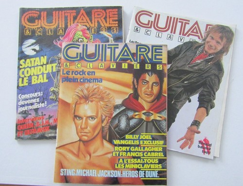 Magazines guitare claviers - magazines,