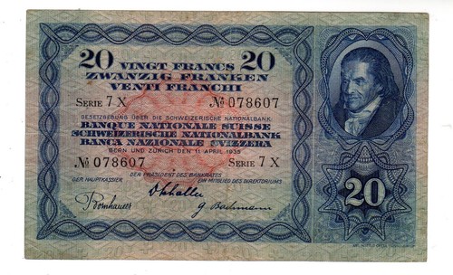 Suisse switzerland billet - suisse,