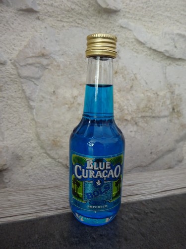 Mignonnette bouteille blue - bouteille,