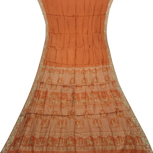 Sarees vintage orange - vintage, 100%