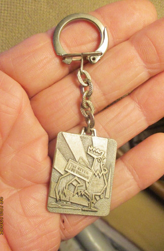 Ancien porte clé - au, coq
