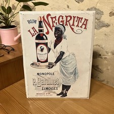 Ancienne Plaque Rhum Rum La