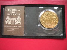 FRANCE  MEDAILLE (SOUS CAPSULE) ECU  EUROPA  1991 AVEC POCHETTE (A3735)