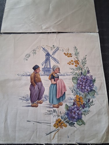 Tissu ancien satin - -, décor