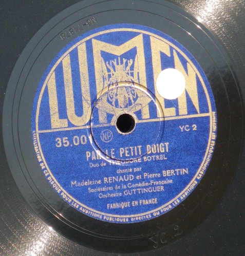 Madeleine renaud pierre bertin - madeleine,