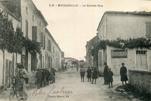 Carte macqueville grande - carte, la