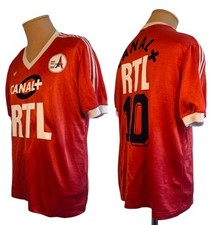 XL PSG PARIS ST GERMAIN 1986 MAILLOT Adidas Ventex  Canal + RTL Vintage
