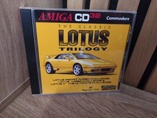 Lotus Classic Trilogy Amiga CD32  Repro Boitier et disque Commodore Amiga CD 32