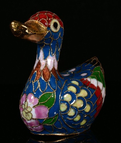 Old chinese cloisonne - 3.5'',