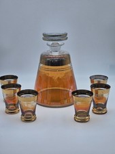 Carafe à liqueur art déco