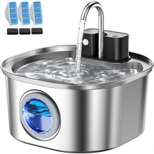 Fontaine pour Chat en Acier