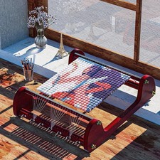 Kits de métier à tisser à perles en bois, ensemble professionnel avec perles