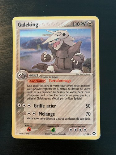 Carte pokémon galeking - pokémon, :